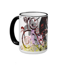 Fashion Diva Swirled mugs