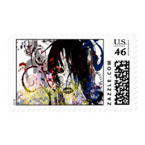 Fashion Diva Swirled Postage Stamps