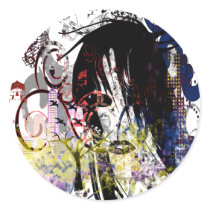 Fashion Diva Swirled Stickers