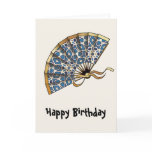 Fashion Fans Greeting Cards cards