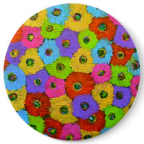 Fashion Floral Button Pin by INTHEPRESENT Fashion Floral Button Pin