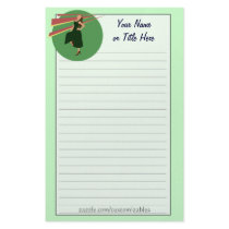 Fashion Girl Stationery by Customizables Fashion Girl Stationery
