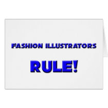 Fashion Illustrators Rule! cards by professions Fashion Illustrators Rule! cards
