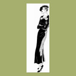 Fashion in Black and White Business Cards