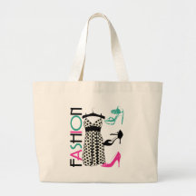 Fashion in Black and White Dots Bag