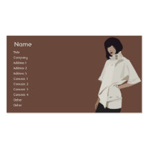 Fashion Merchandiser - Business Business Card Templates