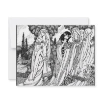 Fashion Middle Ages invitations by monstervox Fashion Middle Ages invitations