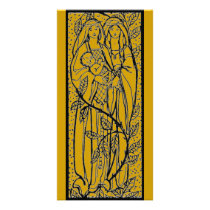 Fashion Middle Ages photo cards