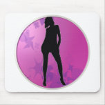 Fashion Model Mouse Pads