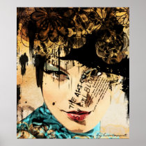 Fashion-plate 2 Art Poster