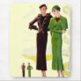 Fashion Plate Mouse Pads