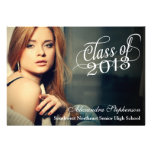Fashion Script Class of 2013 Invitation