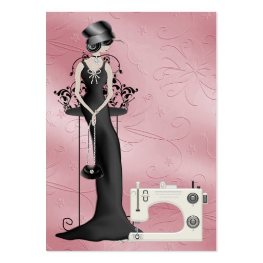 Fashion / Seamstress Card - SRF Business Cards (front side)