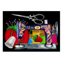 Fashion - Seamstress Card / Tag - SRF Business Cards