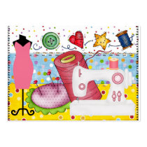 Fashion - Seamstress Card / Tag - SRF Business Cards