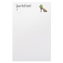 Fashion Shoe with Rose  08 Stationery Design