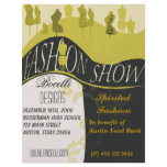 Fashion Show &amp; Designer Invitation Full Color Flyer