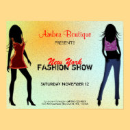 Fashion Show Poster print
