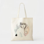 Fashion Sketch Tote Canvas Bag