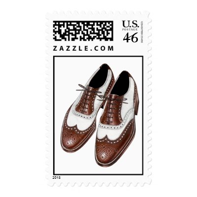 Classic Shoes on Classic Pair Of Two Tone Men S Saddle Shoes    Fashionable Stamps