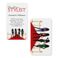 Fashion Stylist Business Card profilecard