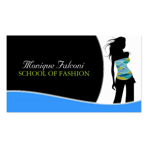 Fashion Stylist Business Card (front side)