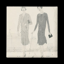 fashion template art deco magnet magnets