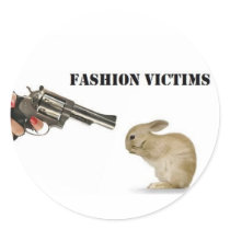 Fashion Victims stickers by TheAnimalLiberator Fashion Victims stickers