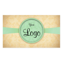 Fashion vintage business card template