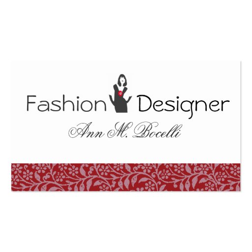 Fashion Women Model  Modern  Designer Business Card Templates