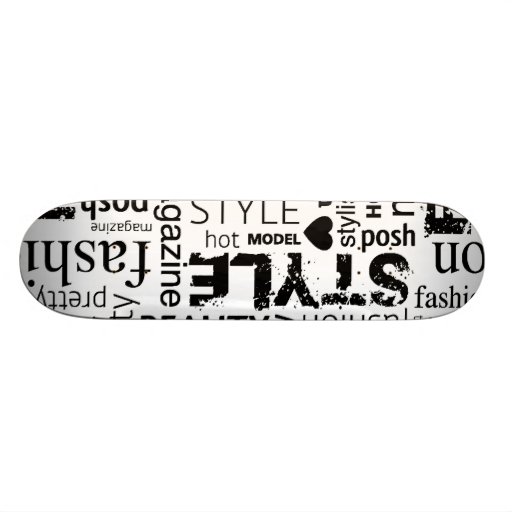Skateboard Deck Template Skateboard Deck Template