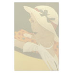 Fashionable Art Deco Lady Personal Stationery