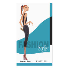 Fashionable Model Fashion Stylist Illustration profilecard