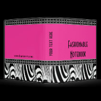 Fashionable Notebook binders by byLuminaArt Fashionable Notebook binders