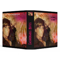 luminaart, binders, fashionable notebook, post cards, christmas card, greetings card, gifts, happy, christmas.greetings, artistic, creative, music, happy new year 2010, Binder with custom graphic design