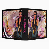 luminaart, binders, fashionable notebook, post cards, christmas card, greetings card, gifts, happy, christmas.greetings, artistic, creative, music, happy new year 2010, Binder with custom graphic design