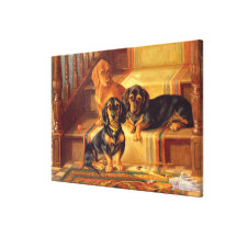 Fashionable Refinities Stretched Canvas Prints