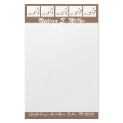 Fashionable Shoes stationery stationery