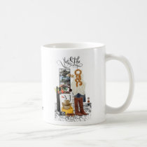 Fashionably Ashley Polyvore Set Mug mugs