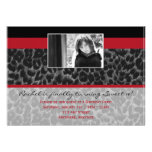 Fashionella in Cheetah Invitation