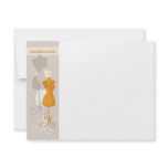 Fashionista Notecard Stationery Invites
