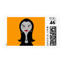 Fashionista Witch Stamps stamp