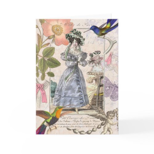 Vintage Feminine Elegance Paris Fashion Collage – Today’s Best Award, August 14, 2011