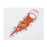 fast baseball on fire flames flyers