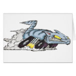 Fast Cat Greeting Cards