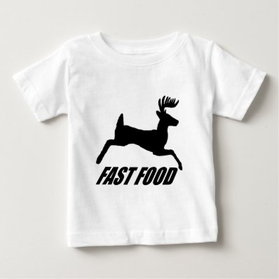 Fast food buck infant t-shirt