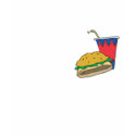 fast food burger and soft drink t-shirts