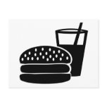 Fast food - Burger postcards