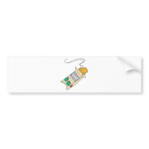 fast food dessert apple turnover bumper stickers
