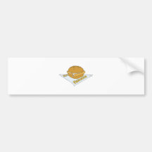 fast food fishwich sandwich bumper stickers